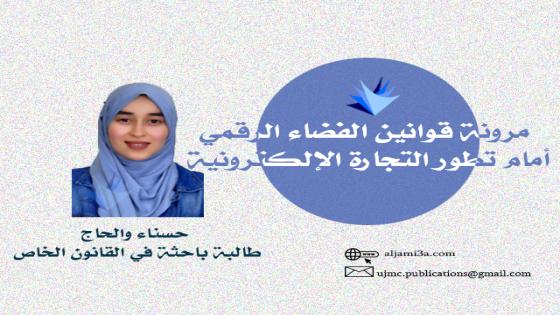 مرونة قوانين الفضاء الرقمي أمام تطور التجارة الإلكترونية